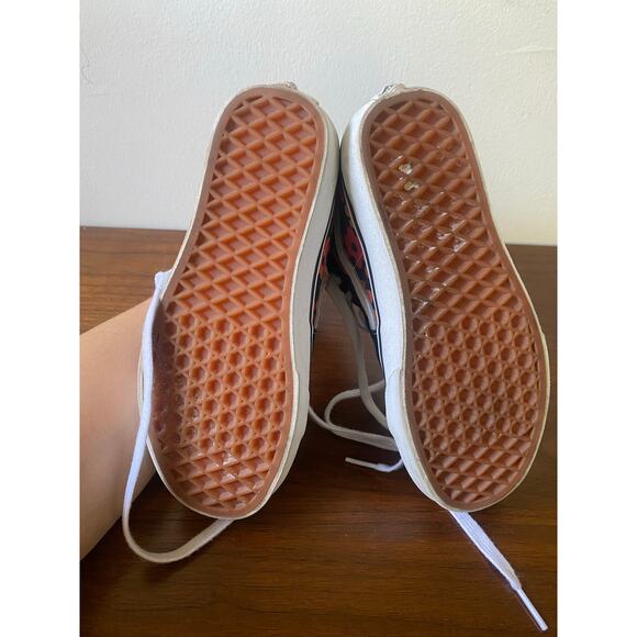 Vans Sk8-Hi Flower Black/Multi sneakers 5 Womens - Picture 4 of 6